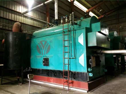 4ton DZH Series Coal Fired Chain Grate Boiler for Philippines Palm Oil Mill