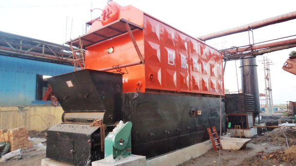 10ton SZL Series Coal Fired Steam Boiler for Zambia Alcohol Factory