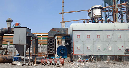15ton SZL Series Water Tube Steam Boiler For UK Hotel Project