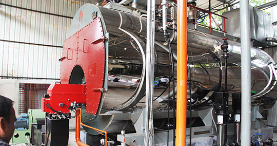 3 Sets 10ton Capacity Gas Fired Steam Boiler for Bangladesh Textile Factory
