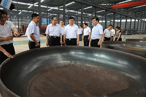 Discipline Inspection Commission of Henan Province to Visit Our Factory