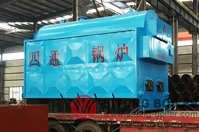 4ton DZH Series Wood Fired Moving Grate Boiler for Philippines Palm Oil Mill
