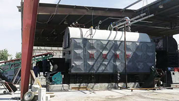 Dubai 8-ton chain automatic boiler for brick drying