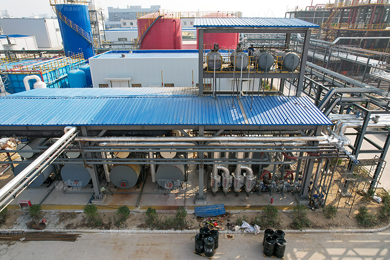 4 Sets of 2100kw Oil Fired Thermal Oil Heater Used for Production of a Chemical Factory in Kazakhstan