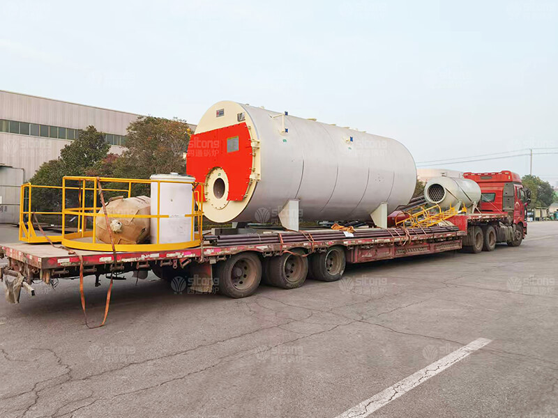 10 ton of Gas Fired Steam Boiler Used for Papermaking Industry in Indonesia