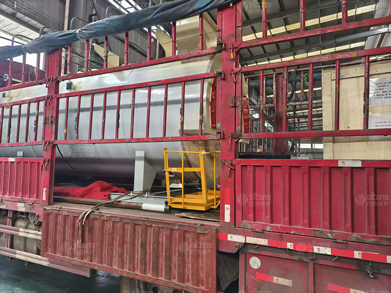 2 ton of Oil Gas Fired Steam Boiler Used for a Pepsi Project in Georgia