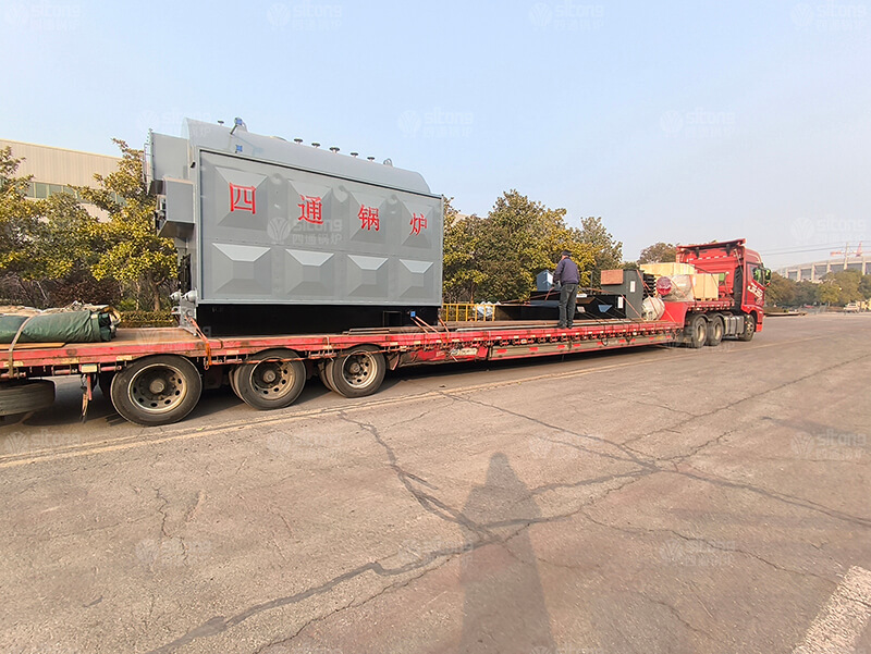2 ton of Wood Chips Fired Steam Boiler Used for a Chemical Enterprise Shipped to the Philippines