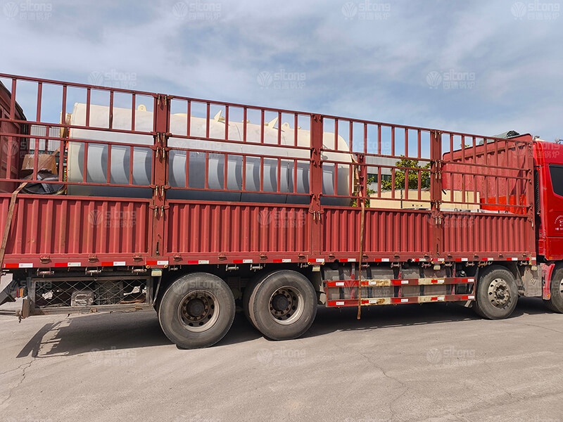 3 ton of Natural Gas Fired Thermal Oil Heater Used for a Pharmaceutical Enterprise Shipped to Mexico