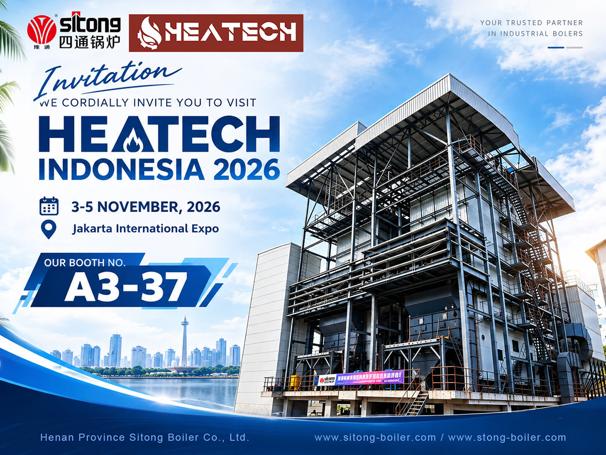 Meet in Jakarta | Sitong Boiler Exhibits at HEATECH Indonesia 2026